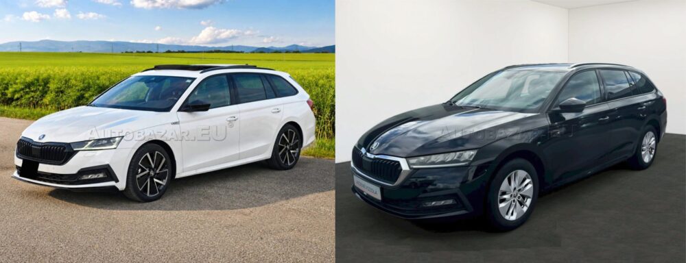 Autobazar.EU. Príklad prijateľnej grafickej úpravy fotografií v inzeráte.