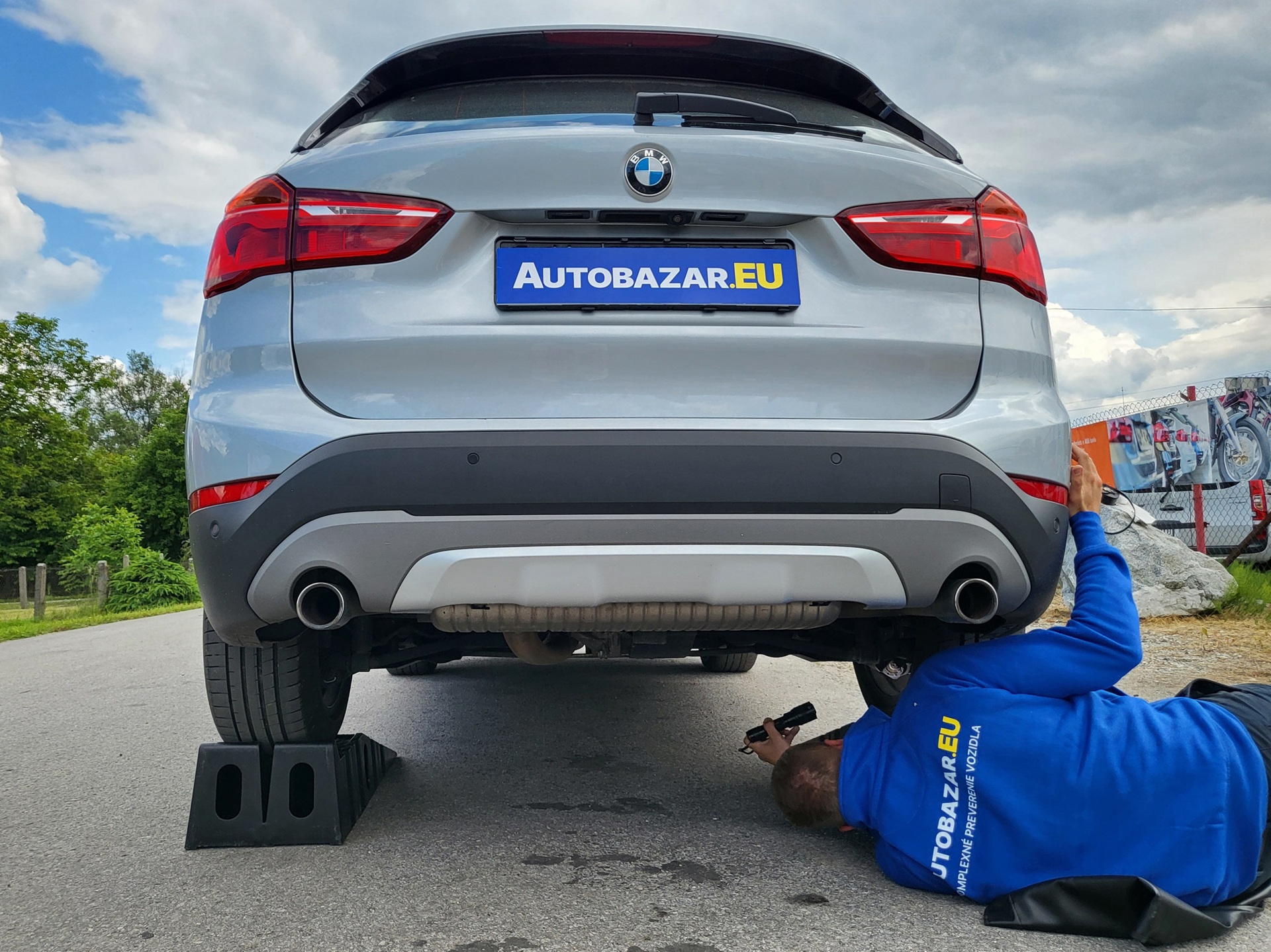 Autobazar.EU, technik služby Komplexné preverenie vozidla